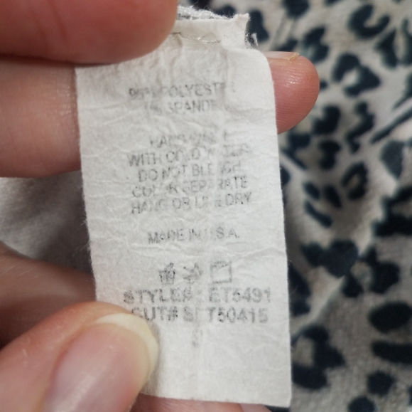 Cheetah Leopard Lace Floral Skirt Set - Picture 8 of 8